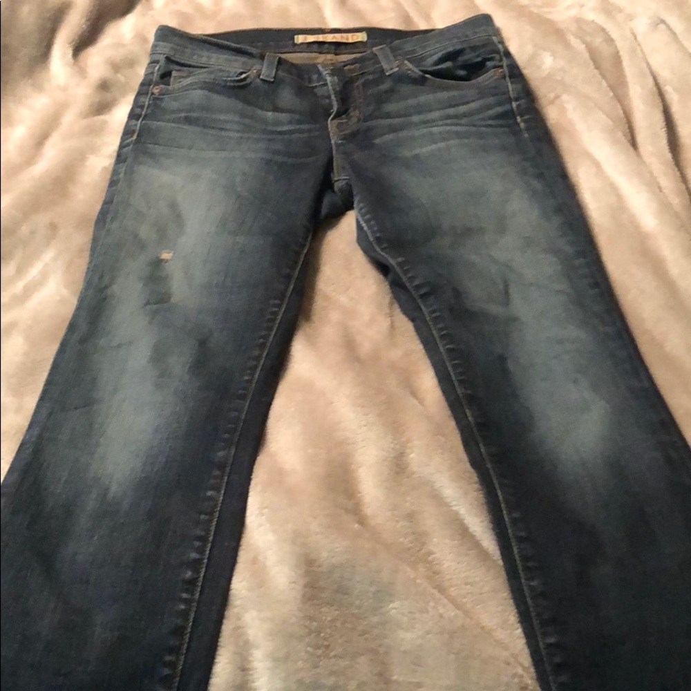 JBrand hardly worn lightly distressed bought